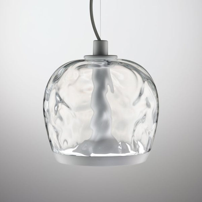 Leucos Aurelia Bold S22 2-lt 9" LED Pendant, Single Switch