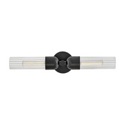Hinkley 50912 Soren 2-lt 24" Tall LED Wall Sconce - Black