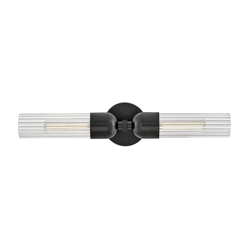 Hinkley 50912 Soren 2-lt 24" Tall LED Wall Sconce - Black