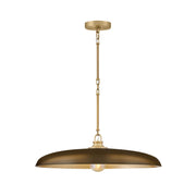 Hinkley 48165 Sadie 1-lt 24" LED Chandelier-Lacquered Brass with Heritage Bronze