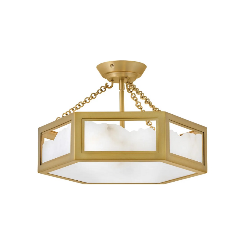 Fredrick Ramond FR41533 Veleta 6-lt 17" LED Semi Flush Mount