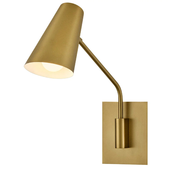 Hinkley 48310 Bray 1-lt 17" Tall LED Swing Arm Wall Sconce - Lacquered Brass