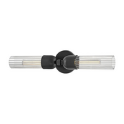 Hinkley 50912 Soren 2-lt 24" Tall LED Wall Sconce - Black