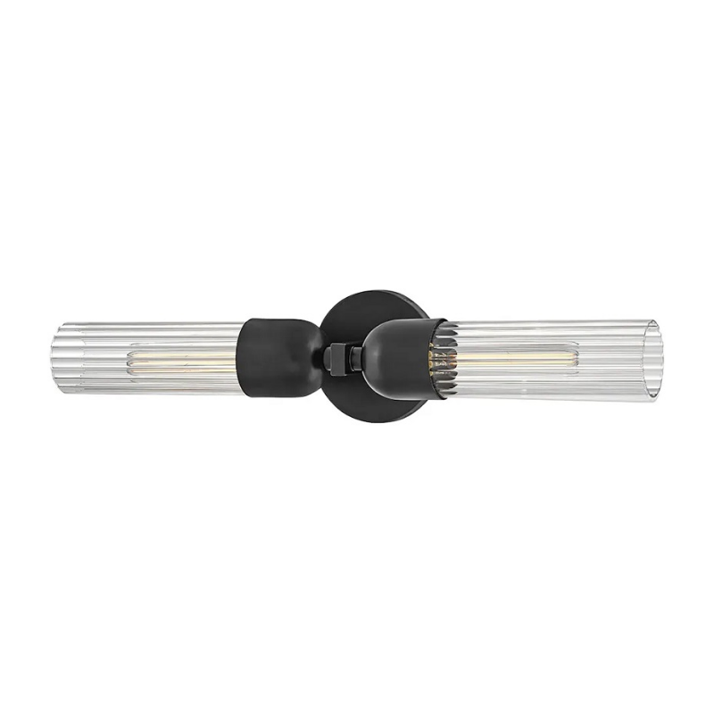 Hinkley 50912 Soren 2-lt 24" Tall LED Wall Sconce - Black