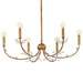 Hinkley 48286 Aliso 6-lt 30" LED Chandelier