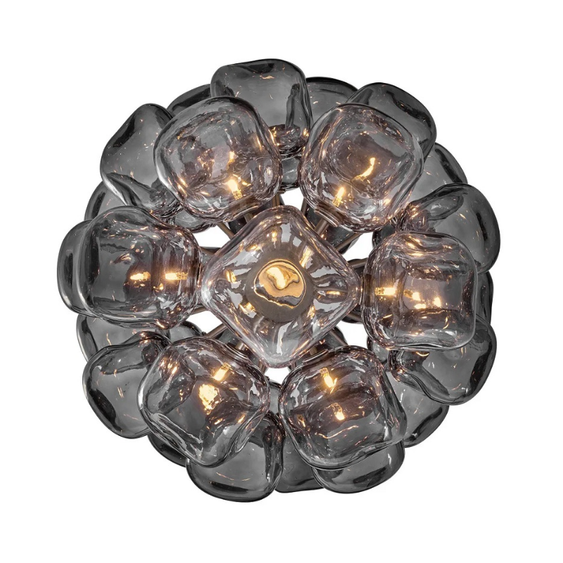 Fredrick Ramond FR46858 Perriand 40-lt 30" LED Chandelier - Brushed Graphite