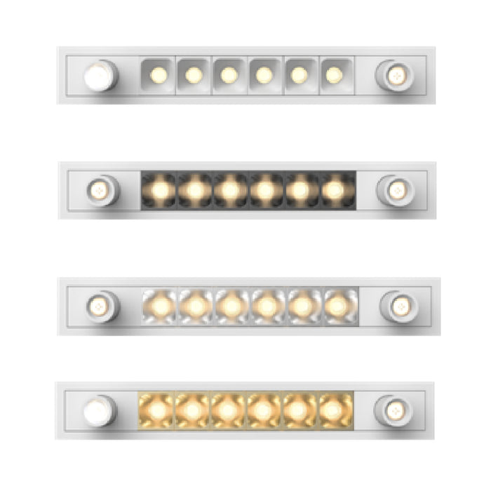Elite MR-RTL-D-6-PADJ-2 Micro Series Trimless Recessed Downlight with Pull-Down Adjustable