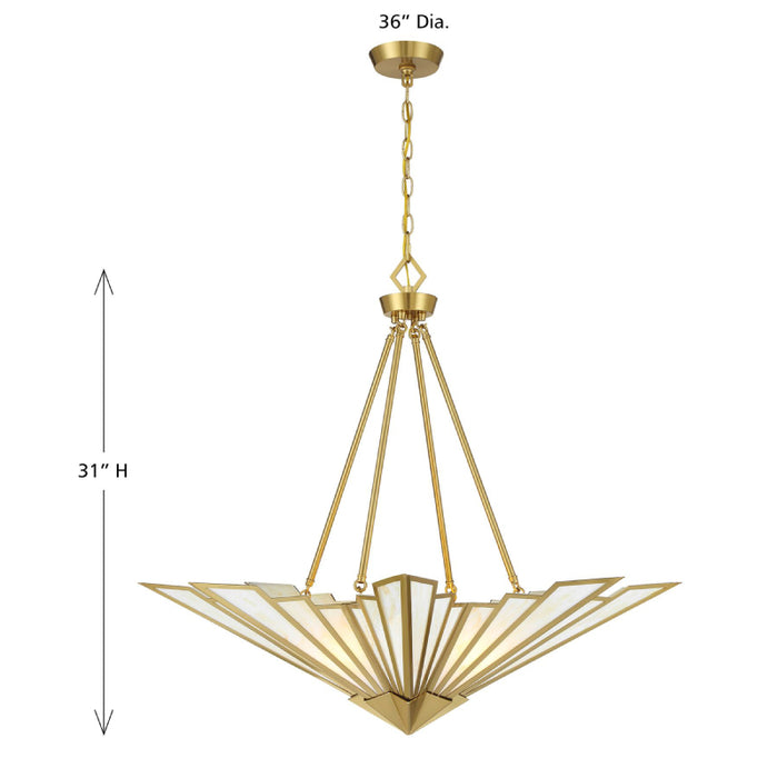 Savoy House 7-1038-4 Rivage 4-lt 36" Pendant