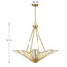 Savoy House 7-1038-4 Rivage 4-lt 36" Pendant