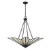 Savoy House 7-1038-4 Rivage 4-lt 36" Pendant - Matte Black