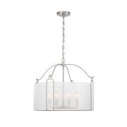 Savoy House 7-1693-4 Ashlay 4-lt 22" Pendant - Satin Nickel