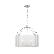Savoy House 7-1693-4 Ashlay 4-lt 22" Pendant - Satin Nickel