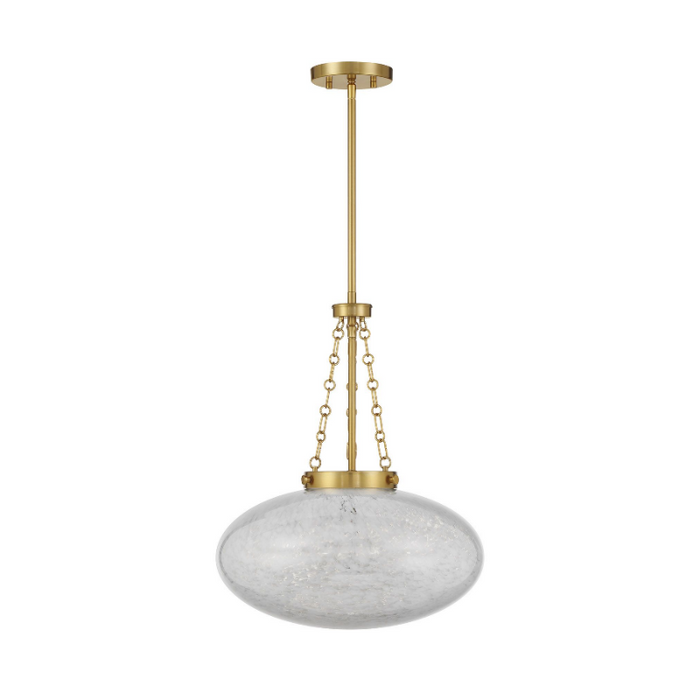 Savoy House 7-1740-1 Willow 1-lt 17" Pendant - Warm Brass