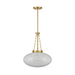 Savoy House 7-1740-1 Willow 1-lt 17" Pendant - Warm Brass