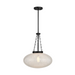 Savoy House 7-1740-1 Willow 1-lt 17" Pendant - Matte Black