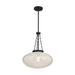Savoy House 7-1740-1 Willow 1-lt 17" Pendant - Matte Black