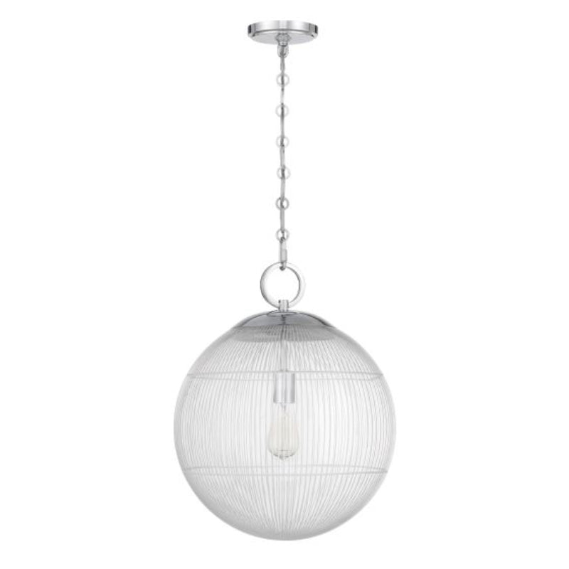 Savoy House 7-1840-1 Cabot 1-lt 16" Pendant - Chrome