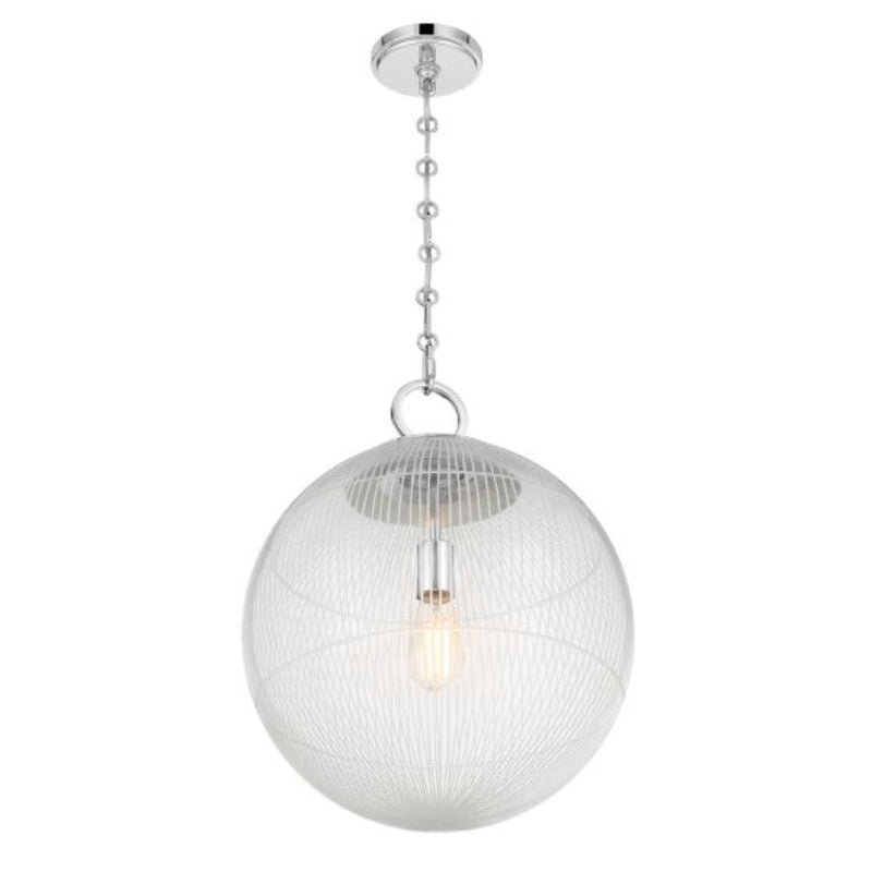 Savoy House 7-1840-1 Cabot 1-lt 16" Pendant - Chrome