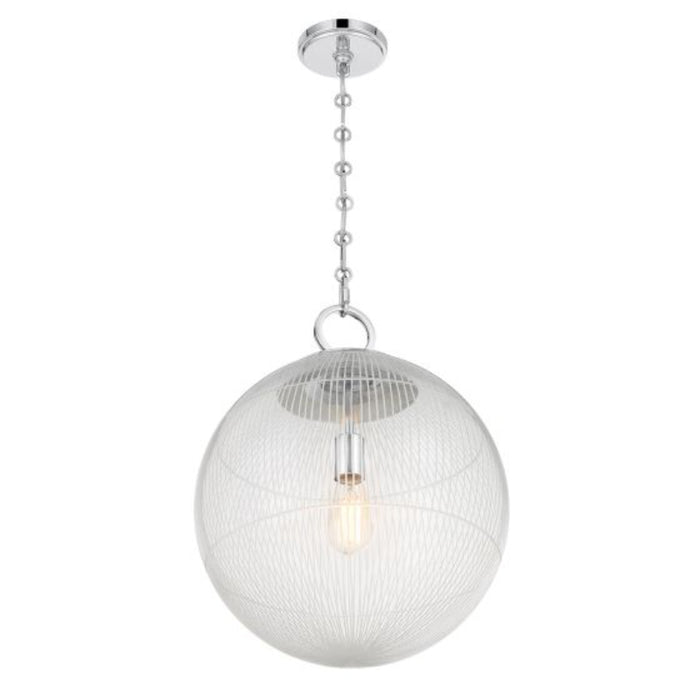 Savoy House 7-1840-1 Cabot 1-lt 16" Pendant - Chrome