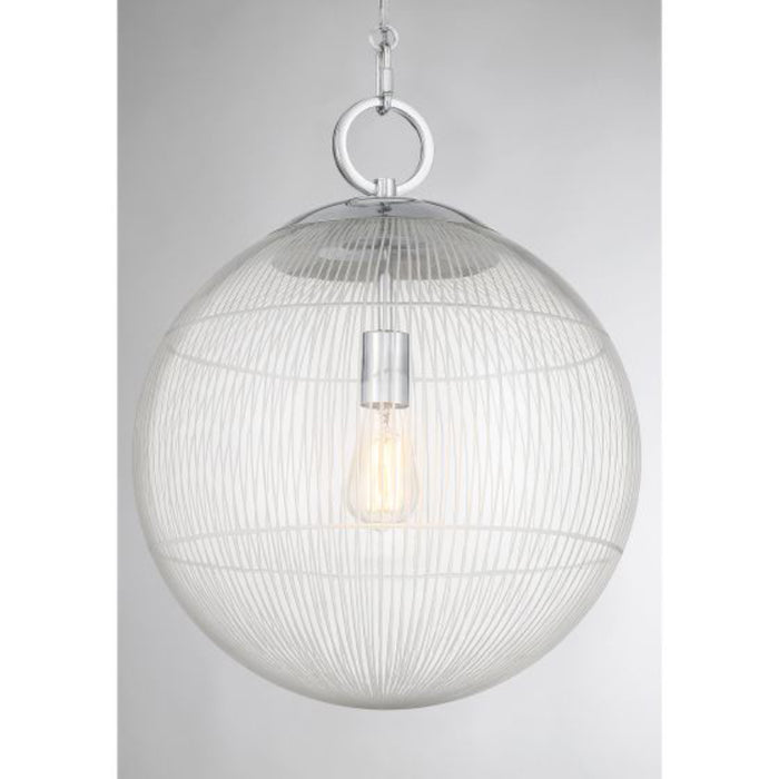 Savoy House 7-1840-1 Cabot 1-lt 16" Pendant - Chrome