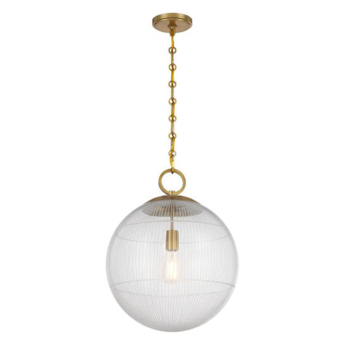 Savoy House 7-1840-1 Cabot 1-lt 16" Pendant - Warm Brass