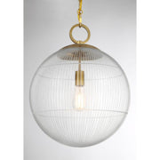 Savoy House 7-1840-1 Cabot 1-lt 16" Pendant - Warm Brass