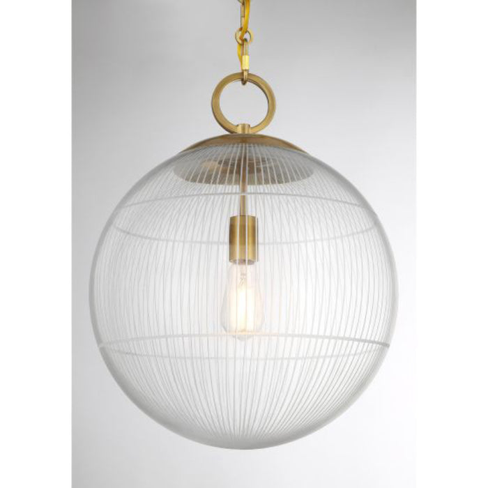 Savoy House 7-1840-1 Cabot 1-lt 16" Pendant - Warm Brass