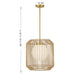 Savoy House 7-2040-1 Pastis 1-lt 16" Pendant