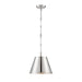 Savoy House 7-232-1 Alden 1-lt 12" Pendant-Polished Nickel