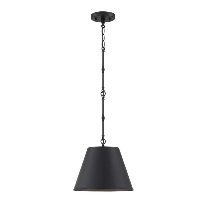 Savoy House 7-232-1 Alden 1-lt 12" Pendant-Matte Black