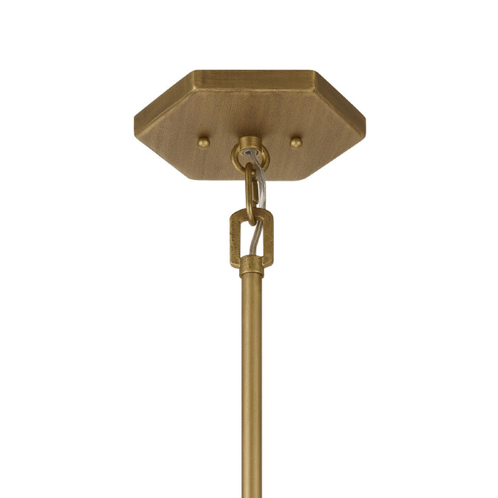 Savoy House 7-2333-6 Orleans 6-lt 24" Pendant - Distressed Gold