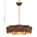 Savoy House 7-2749-5 Atherton 5-lt 24" Pendant