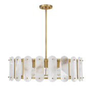 Savoy House 7-2911-5 Antolini 5-lt 29" Pendant - Warm Brass
