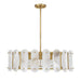 Savoy House 7-2911-5 Antolini 5-lt 29" Pendant - Warm Brass