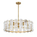 Savoy House 7-2911-5 Antolini 5-lt 29" Pendant - Warm Brass