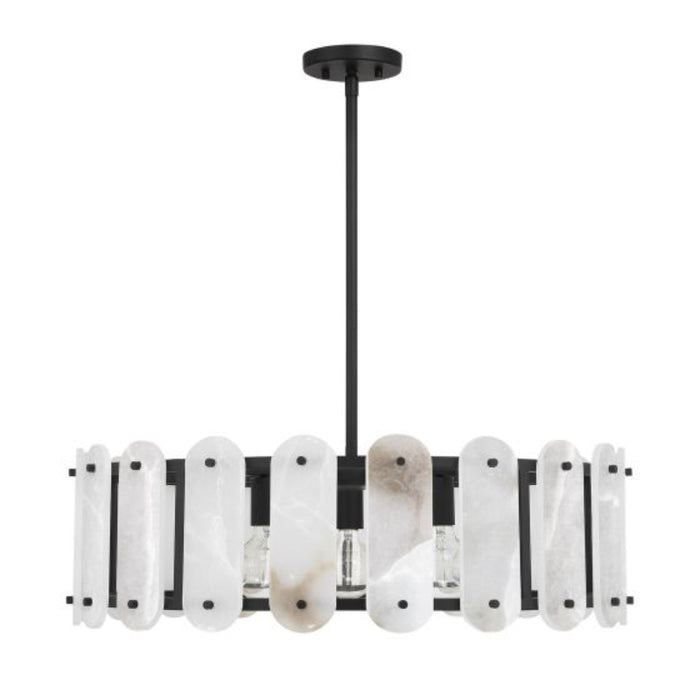 Savoy House 7-2911-5 Antolini 5-lt 29" Pendant - Black Cashmere