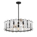 Savoy House 7-2911-5 Antolini 5-lt 29" Pendant - Black Cashmere
