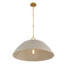 Savoy House 7-2918-1 Alta 1-lt 30" Pendant - Concrete and Brass