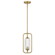 Savoy House 7-3022-1 Holton 1-lt 7" Mini Pendant - Warm Brass