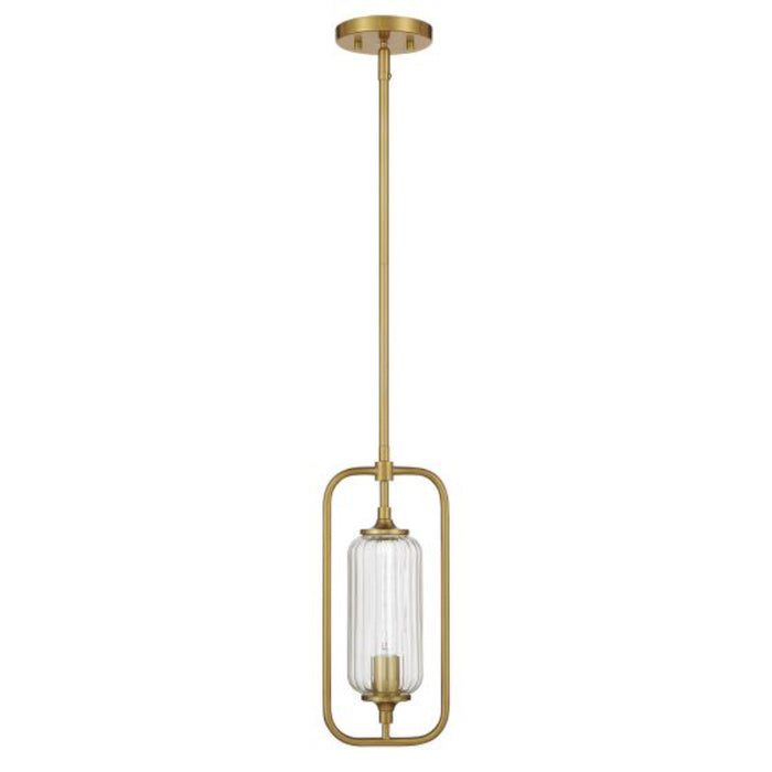 Savoy House 7-3022-1 Holton 1-lt 7" Mini Pendant - Warm Brass
