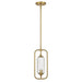 Savoy House 7-3022-1 Holton 1-lt 7" Mini Pendant - Warm Brass