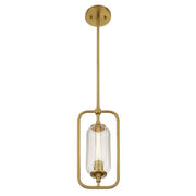 Savoy House 7-3022-1 Holton 1-lt 7" Mini Pendant - Warm Brass