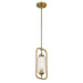 Savoy House 7-3022-1 Holton 1-lt 7" Mini Pendant - Warm Brass