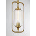 Savoy House 7-3022-1 Holton 1-lt 7" Mini Pendant - Warm Brass