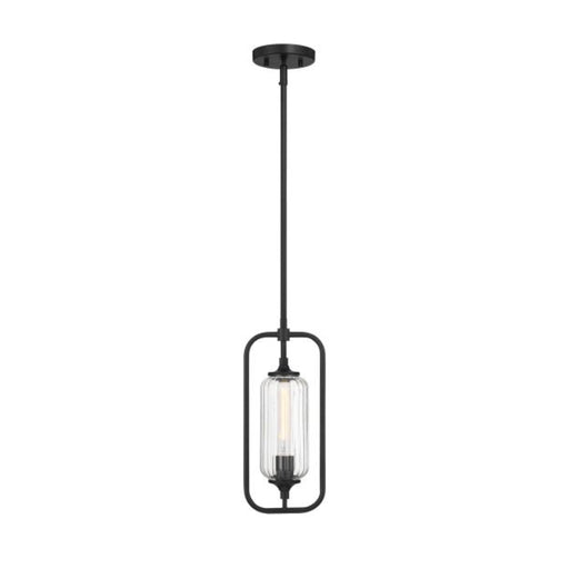 Savoy House 7-3022-1 Holton 1-lt 7" Mini Pendant - Matte Black