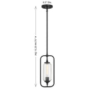 Savoy House 7-3022-1 Holton 1-lt 7" Mini Pendant