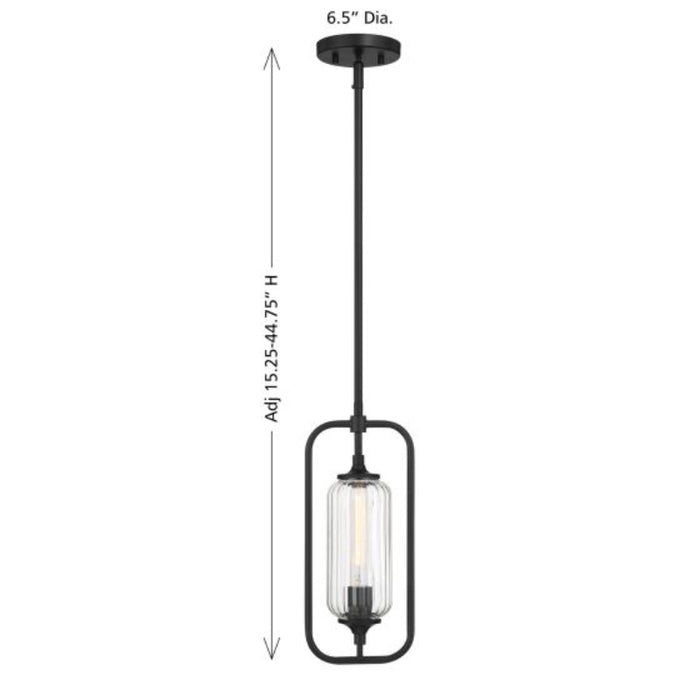 Savoy House 7-3022-1 Holton 1-lt 7" Mini Pendant