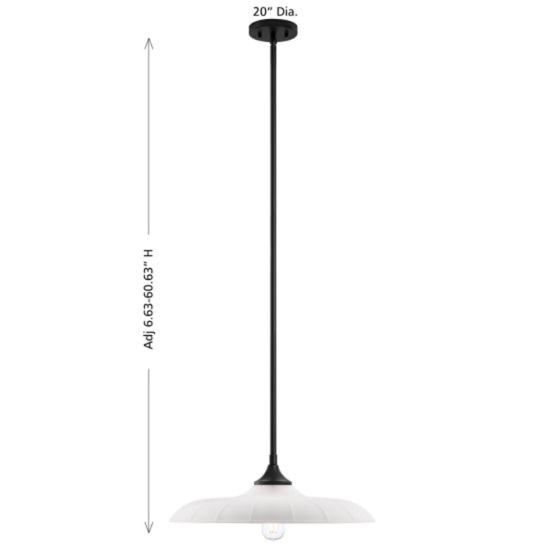 Savoy House 7-4286-1 Hadley 1-lt 20" Pendant