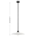 Savoy House 7-4286-1 Hadley 1-lt 20" Pendant