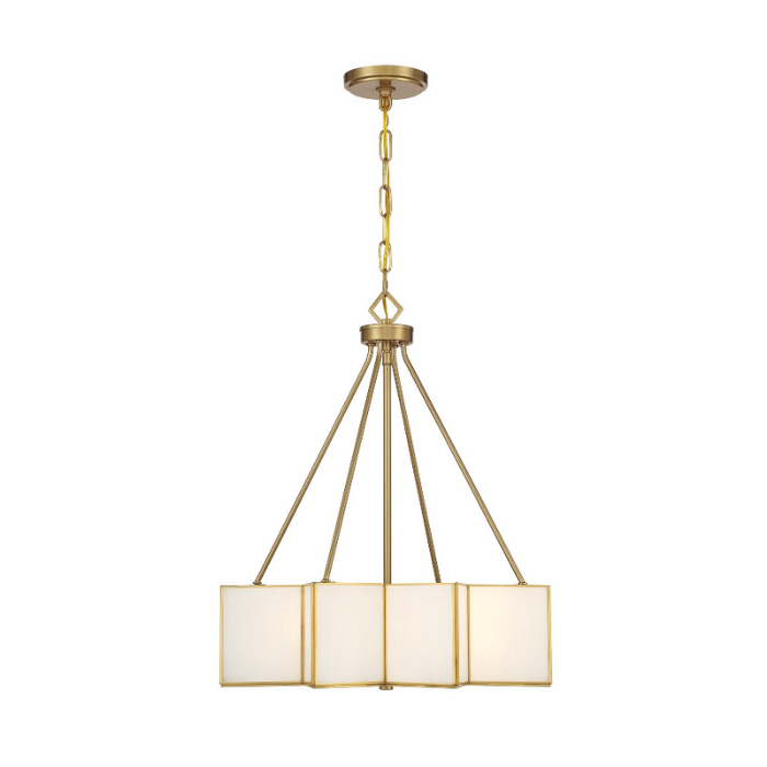 Savoy House 7-5988-3 Reiling 3-lt 20" Pendant - Warm Brass
